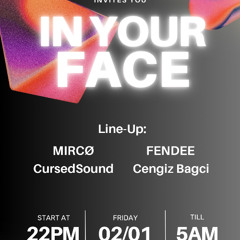 Cengiz Bagci live @ In Your Face 02.01.2025 Erdbeermund