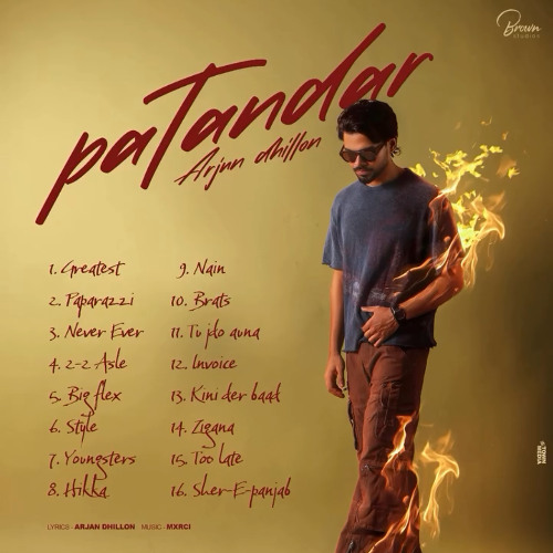 arjan dhillon new album patandar djpunjab