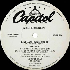Mystic Merlin - Just Can't Give You Up (Dj ''S'' Remix)