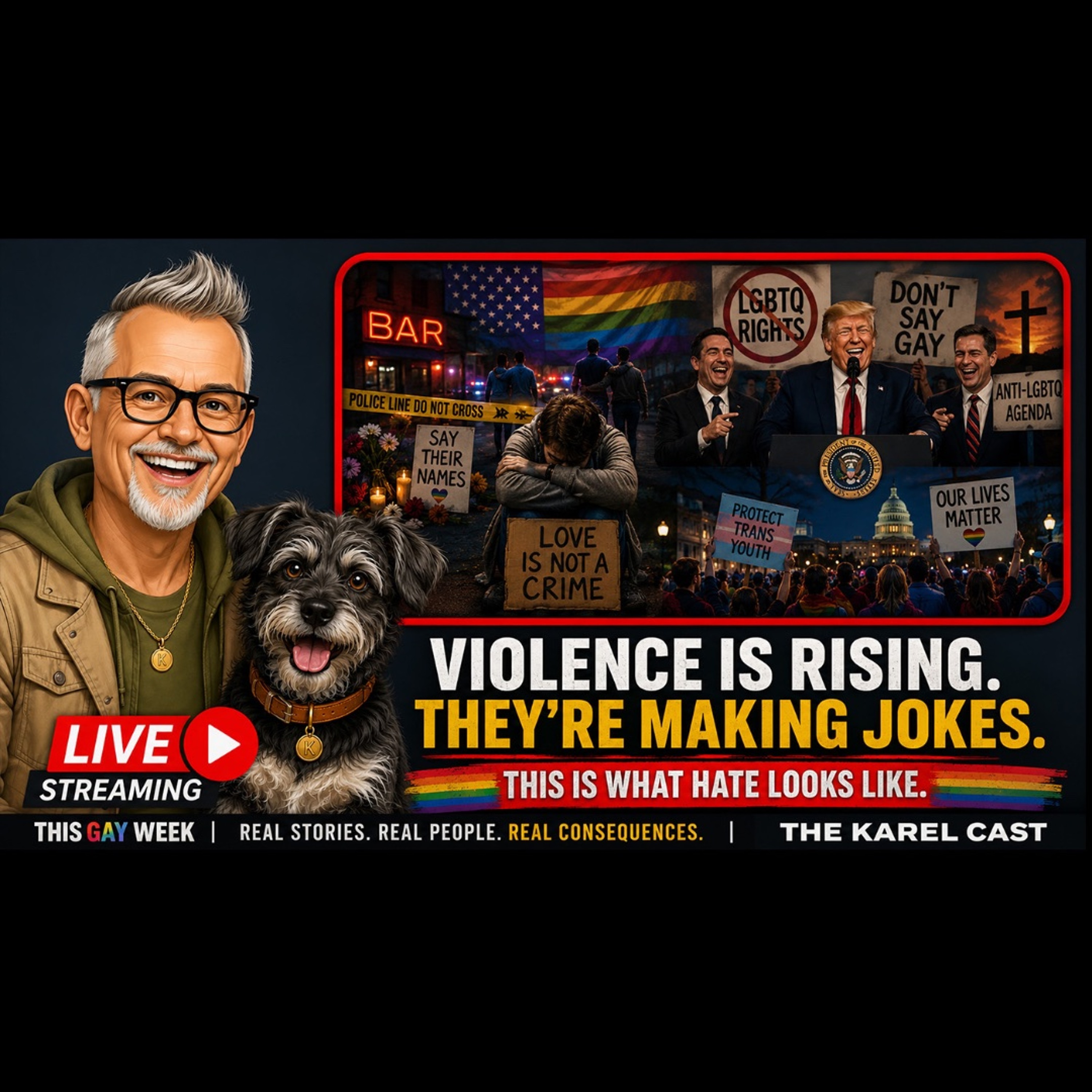 This Gay Week: US Violence Increases As Cabinet Makes Jokes episode artwork