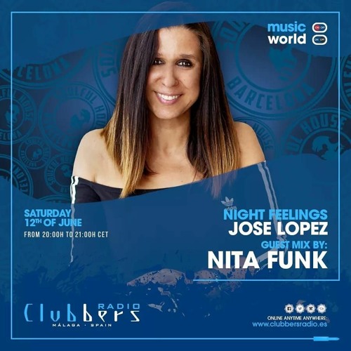 ● 12-06-2021 ☆ Guest Mix By Nita Funk / Clubbers Radio & Night Feelings Sessions /