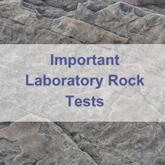 Laboratory Rock Testing