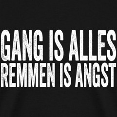 Gang is alles remmen is angst 002 || Maffoe