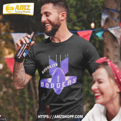Brooklyn Football Dodgers Aafc Retro T-Shirt