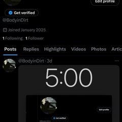 body in dirt prod me