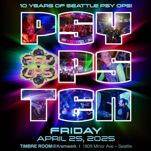 Seattle PsyOps 10 year annivesary (extented mix)