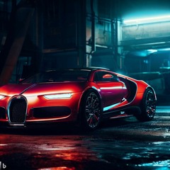 Red Bugatti