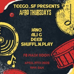 Afro Thursdays - F8 San Francisco