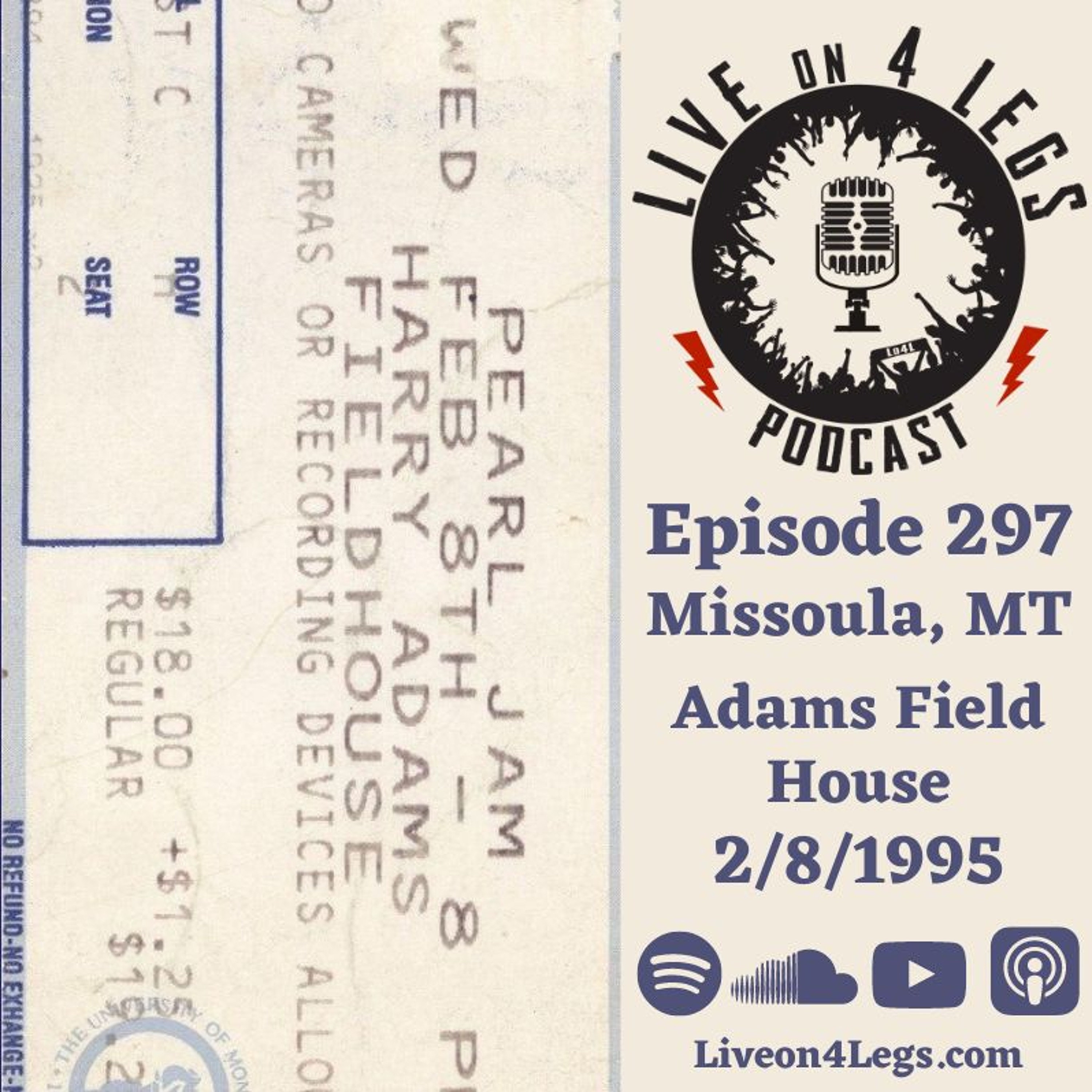 Live On 4 Legs: Pearl Jam Podcast