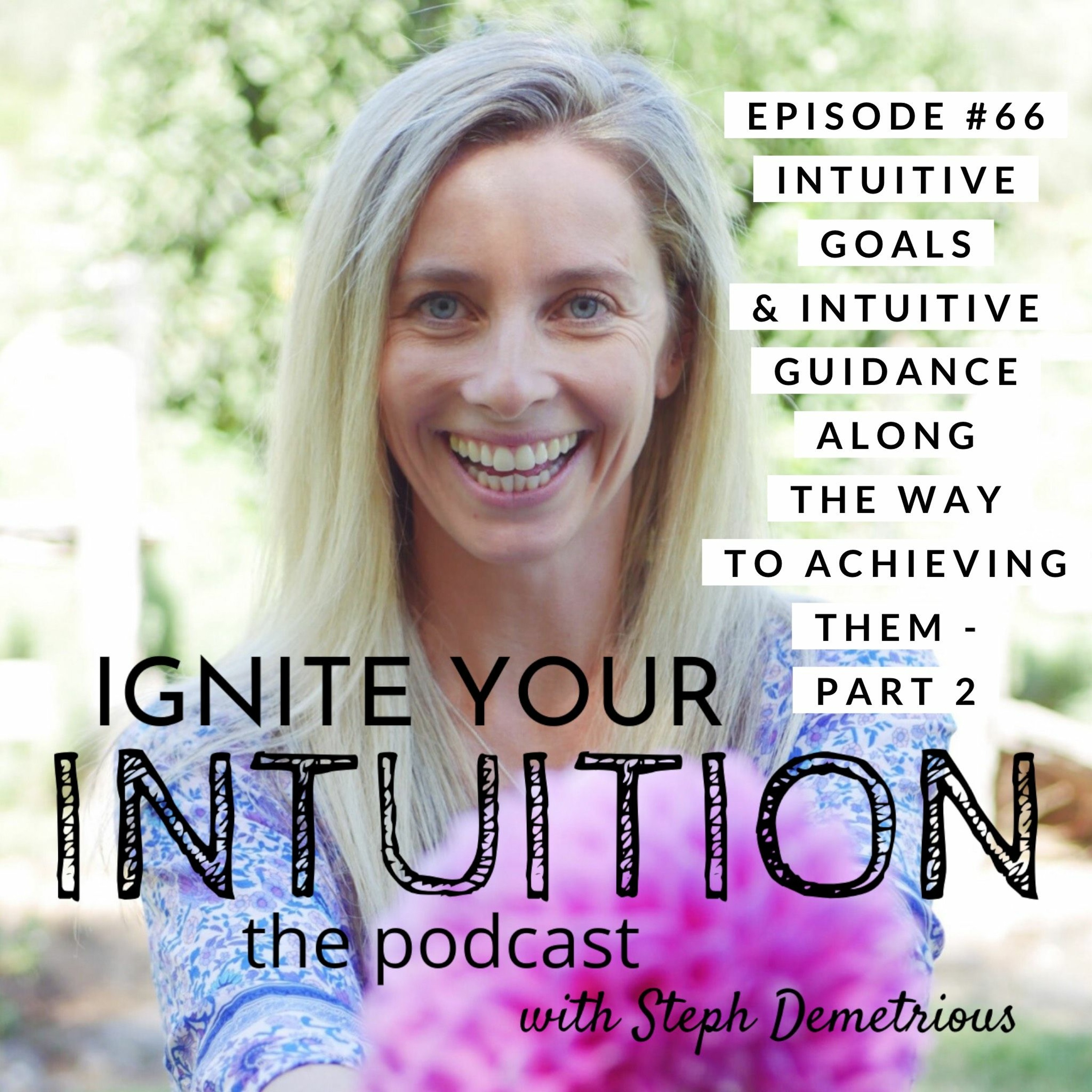 #66 Intuitive Goals And Intuitive Guidance Along The Way To Achieving Them - Part 2 episode artwork