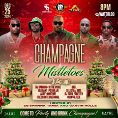 CHAMPAGNE & MISTLETOES PROMO CD FEATURING 1K GAZA & DJ ONETIME