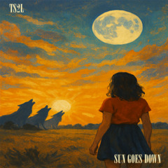 Sun goes down (in the style of David Jordan)