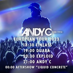 Andy C warm-up (Waagenbau)