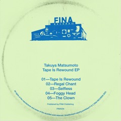 PREMIERE: Takuya Matsumoto - Tape Is Rewound