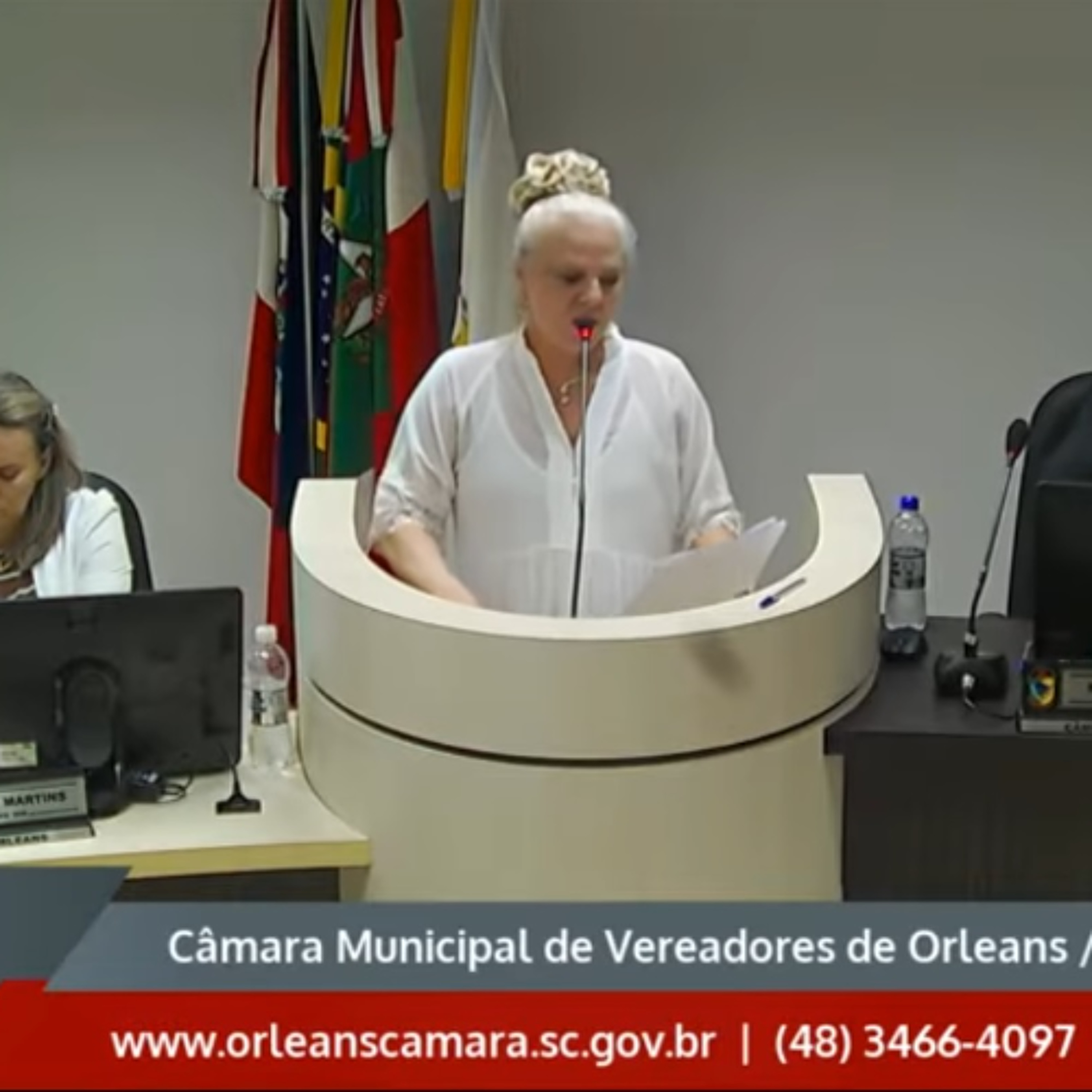 Embate entre vereadores Marlize Zomer e Osvaldo Cruzetta agita sessão na Câmara de Orleans episode artwork