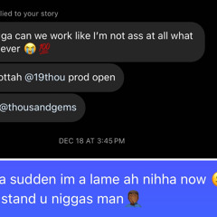 I see da hoe in niggas