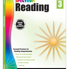 ▶️ PDF ▶️ Spectrum Reading Comprehension Grade 3 Workbook, Ages 8 to 9