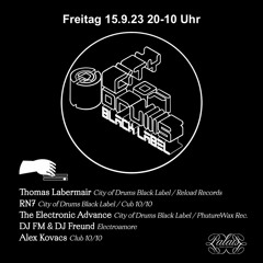 Thomas Labermair @Palais Club Munich City of Drums Black Label Showcase 15.09.2023