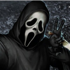 Ghost face  hang you from the Christmas lights.