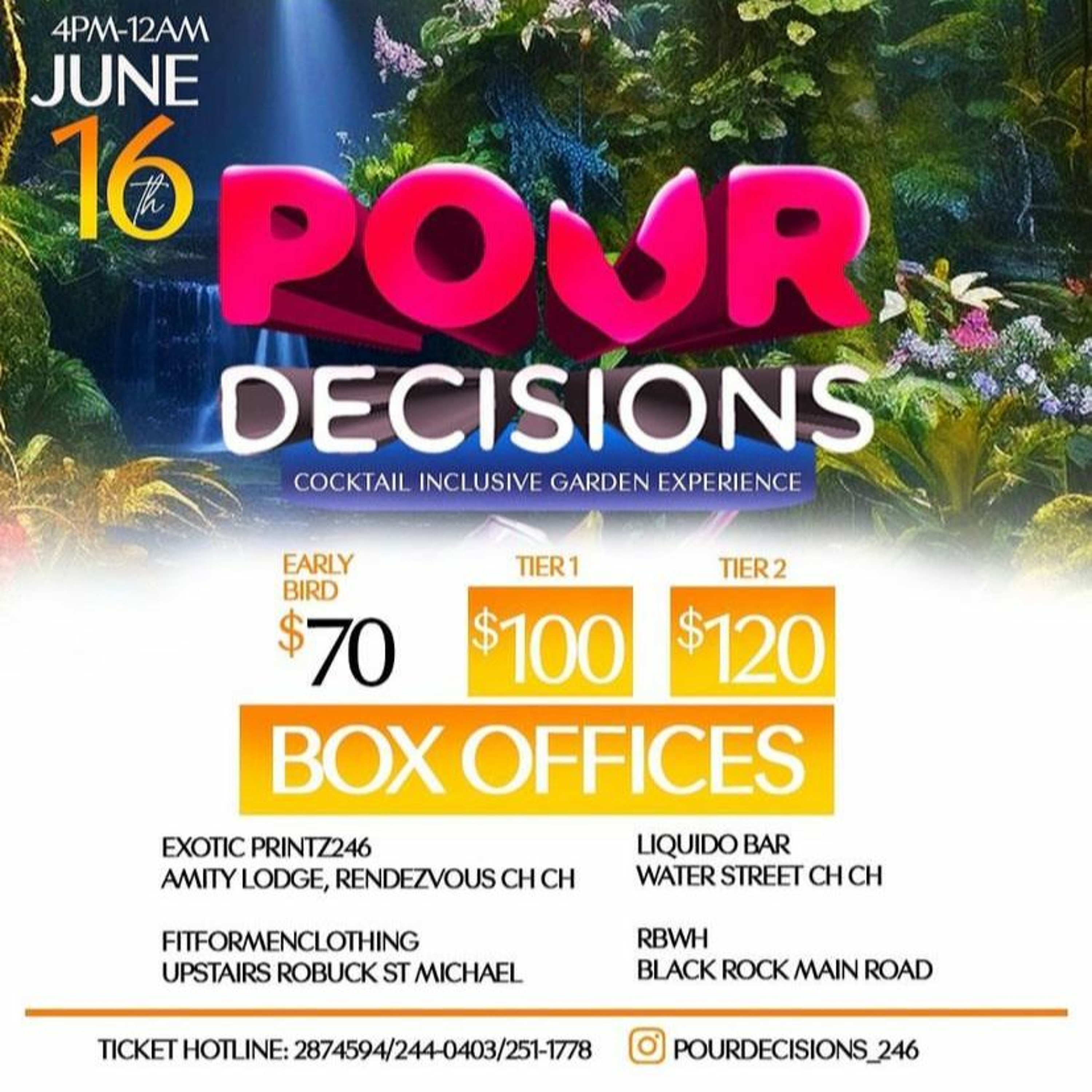 Pour Decisions Cocktails & Food Bites Garden Experience Promo Mix.mp3