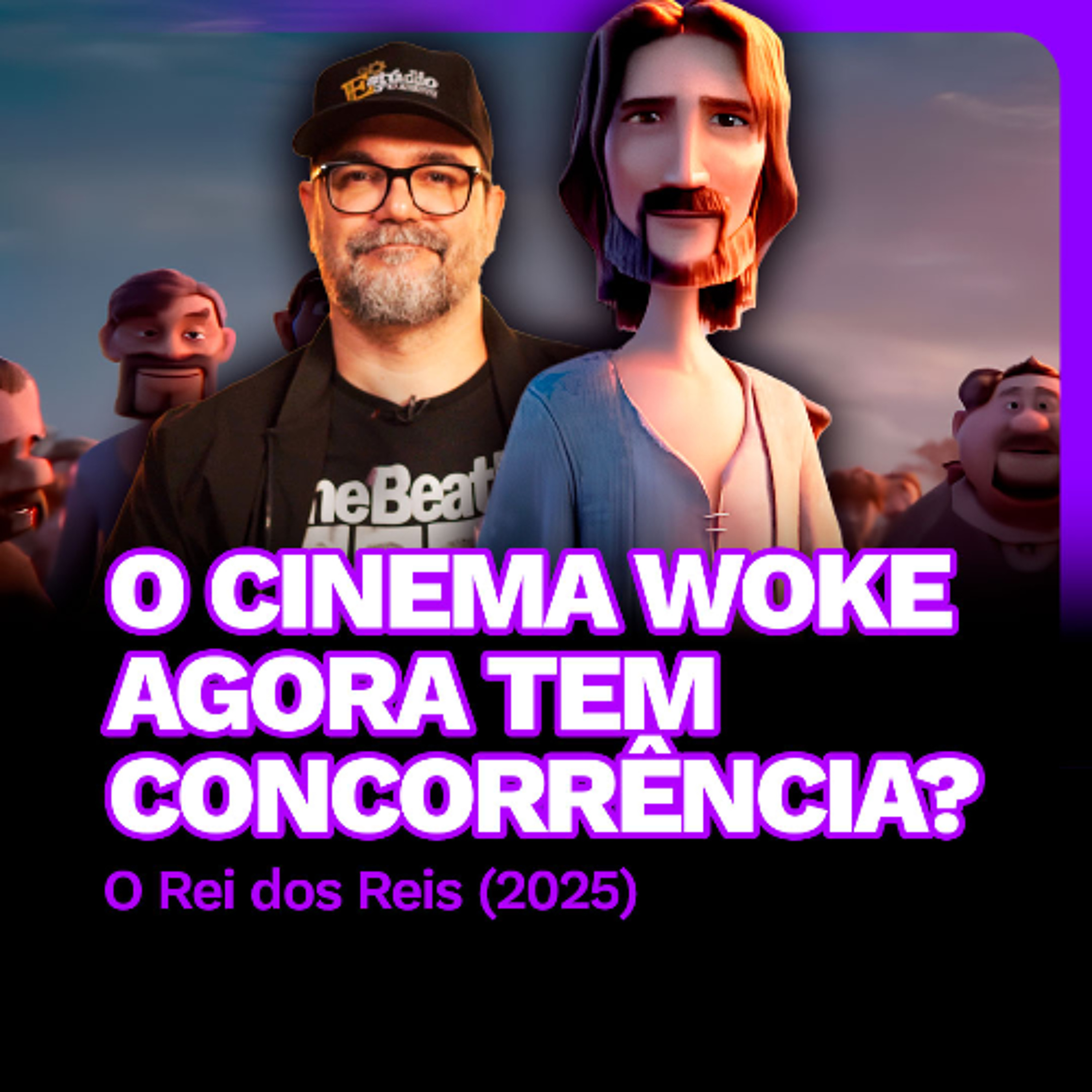O Cinema Woke Agora Tem CONCORRÊNCIA? | CINE 5º - O Rei dos Reis (2025) episode artwork