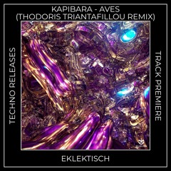 Track Premiere: Kapibara - Aves (Thodoris Triantafillou Remix) [EKLEKTISCH]