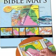 VIEW KINDLE PDF EBOOK EPUB Deluxe Then and Now Bible Maps with CD-Rom: Bible Atlas with Clear Plasti