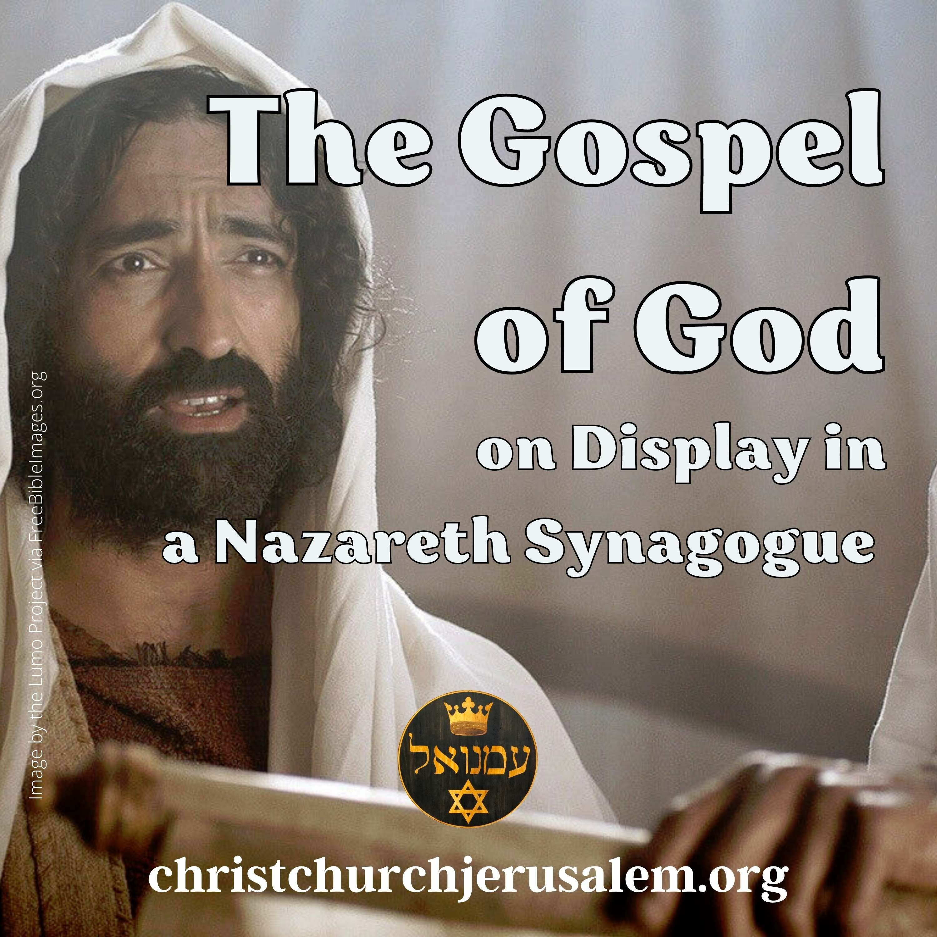 The Gospel of God on Display in a Nazareth Synagogue | Rev. David Pileggi episode artwork