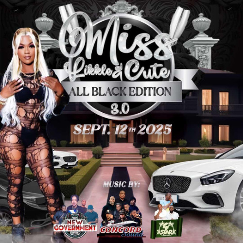 LIKKLE MISS & CUTE (ALL BLACK EDITION)
