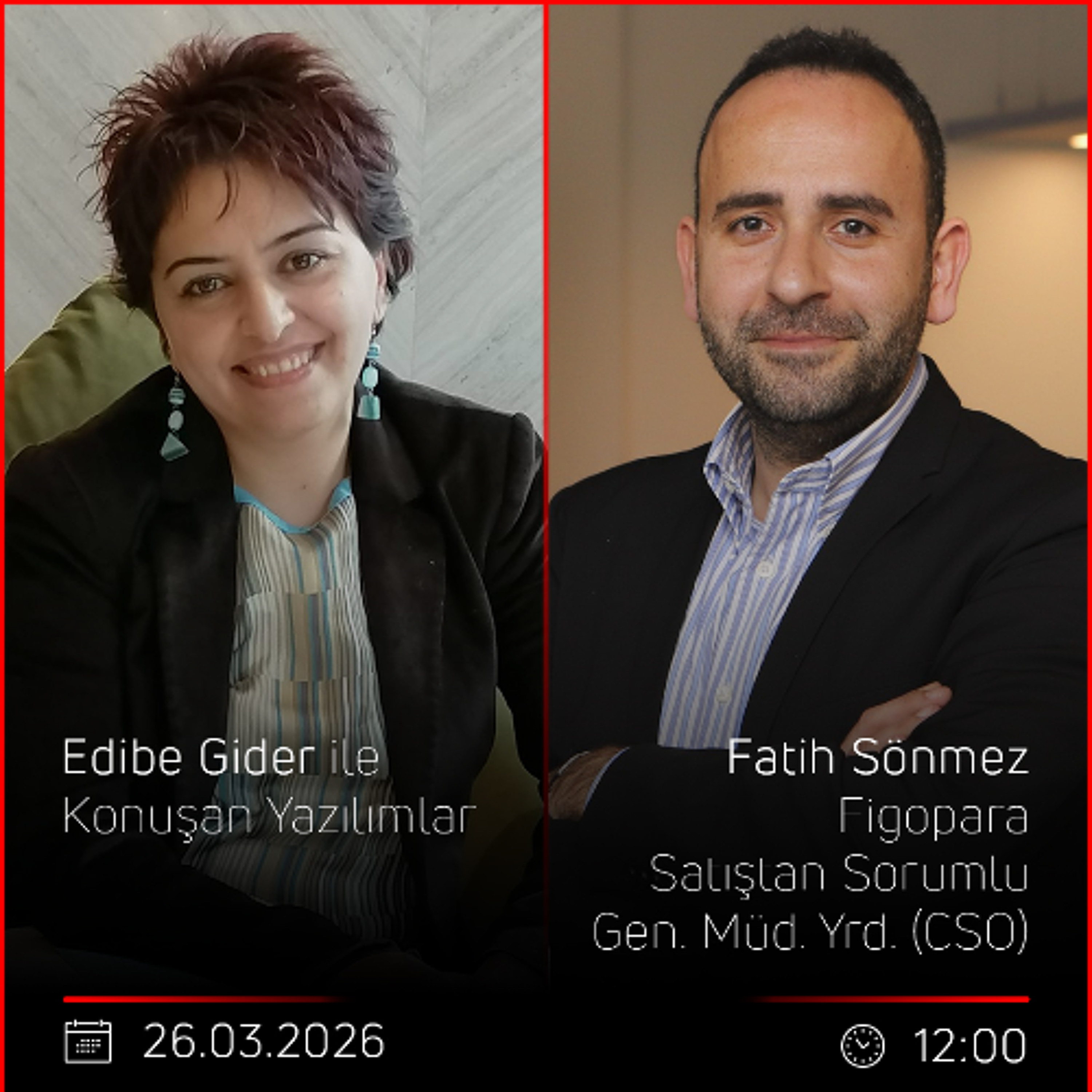 Fatih Sönmez – Edibe Gider ile Konuşan Yazılımlar episode artwork