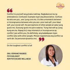 WARMHEART – HOW TO MANAGE CONFLICT WITH DRA. ROMAINE MAGBOO