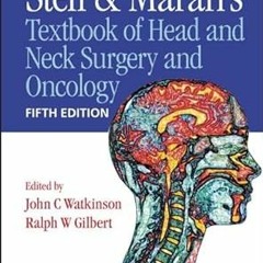 ^Pdf^ Stell & Maran's Textbook of Head and Neck Surgery and Oncology *  John Watkinson (Author)