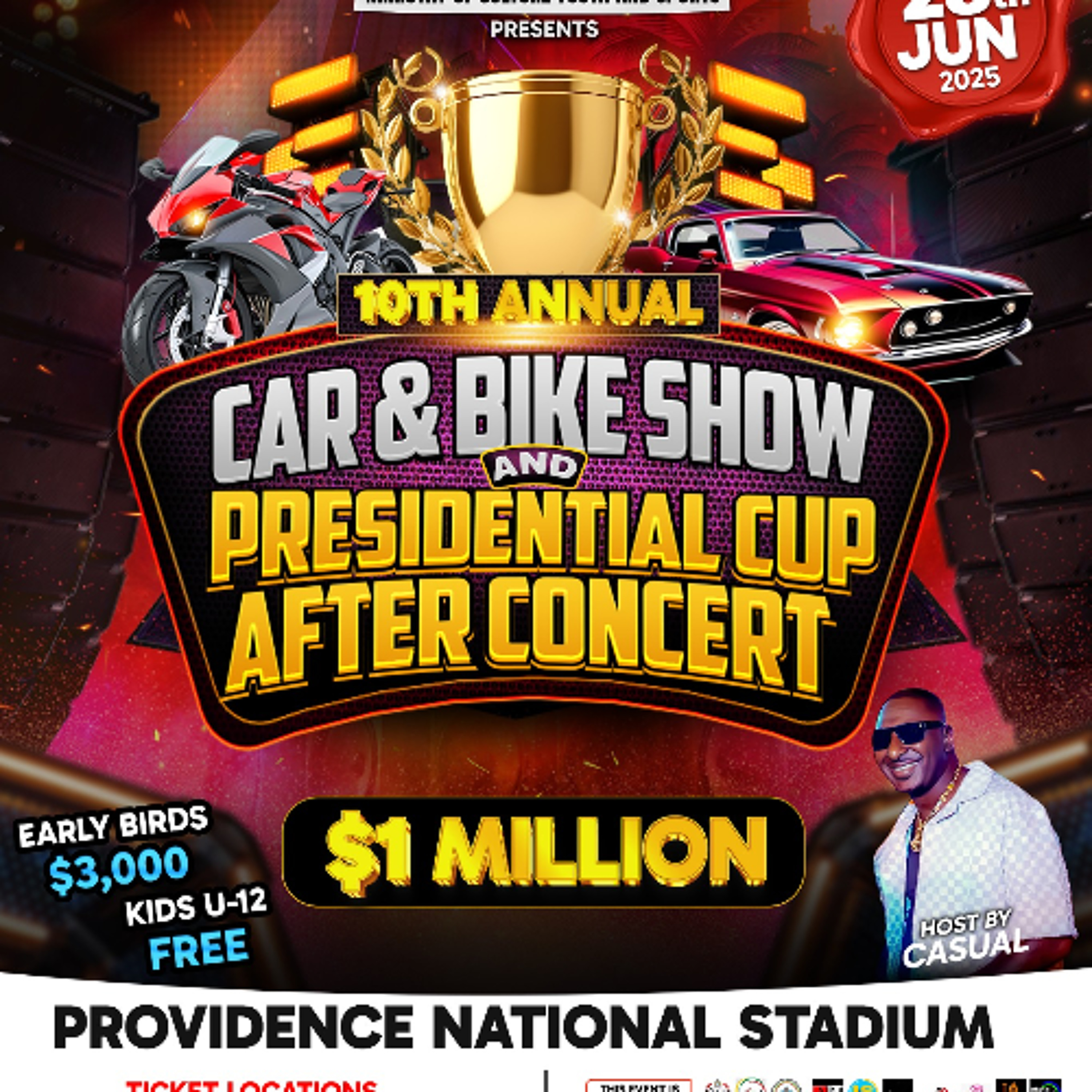 CAR & BIKE SHOW 2025 PROMO UPDATE BY BIGPAPA & DJ DELLON HOT SKULL, DJ DARRY