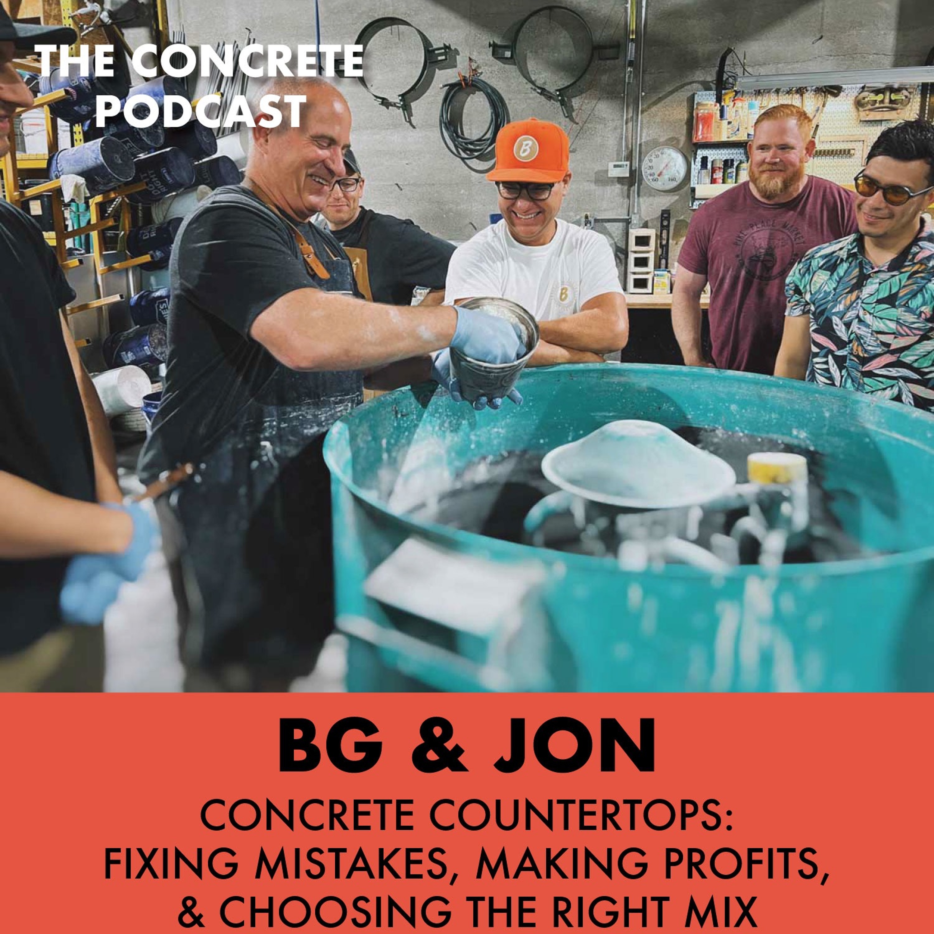 Concrete Countertops: Fixing Mistakes, Making Profits, and Choosing the Right Mix