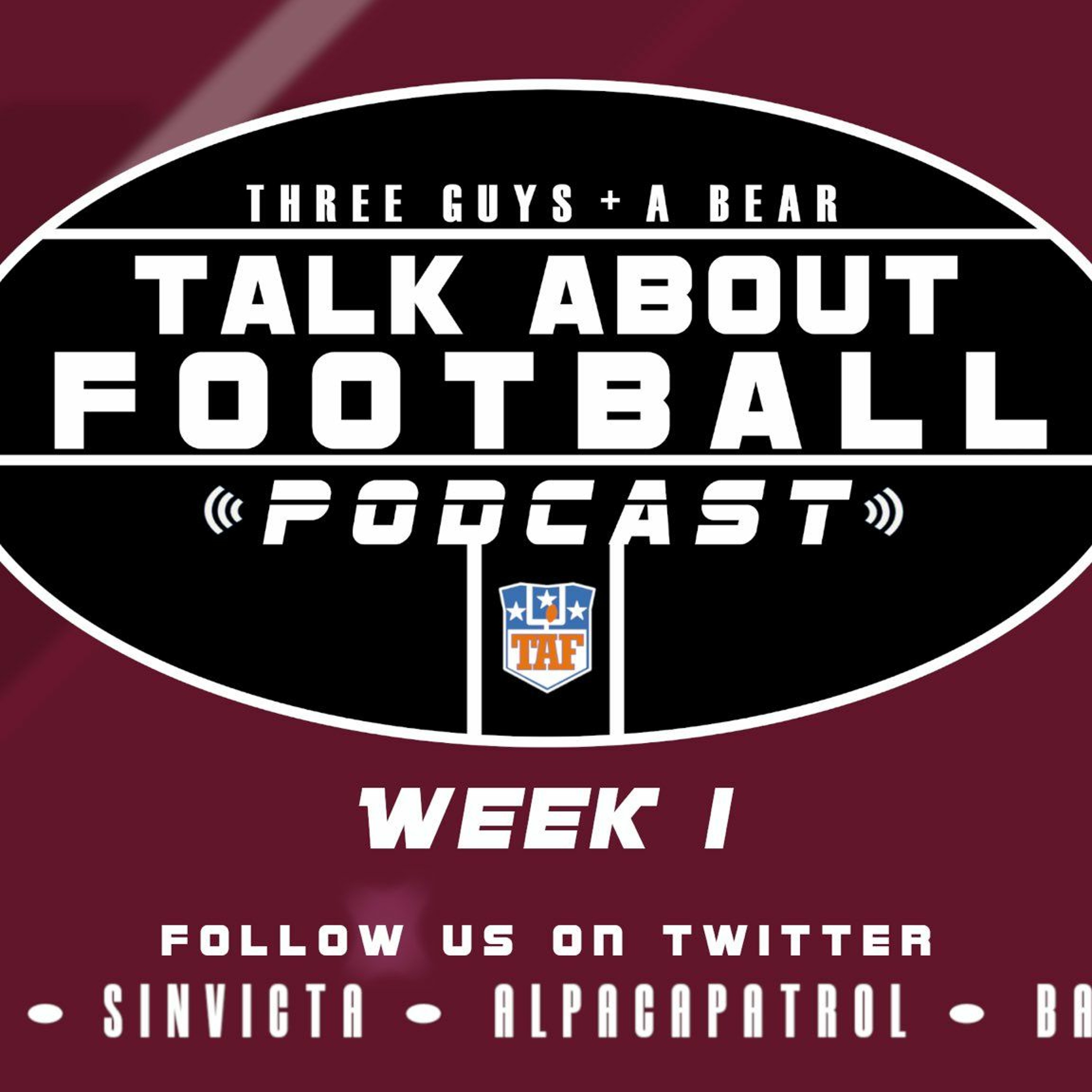 Three Guys (And a bear and a dog) Talk About Football - 2022-2023 NFL Week 1-2 episode artwork