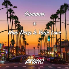 Summer x How Deep Is Your Love Mashup