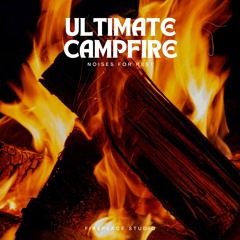 Warm Burning Campfire