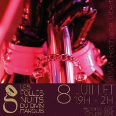 BUDA Dj Set Techno "les folles nuits Du Divin Marquis" - Pandora Club Paris 08/07/23