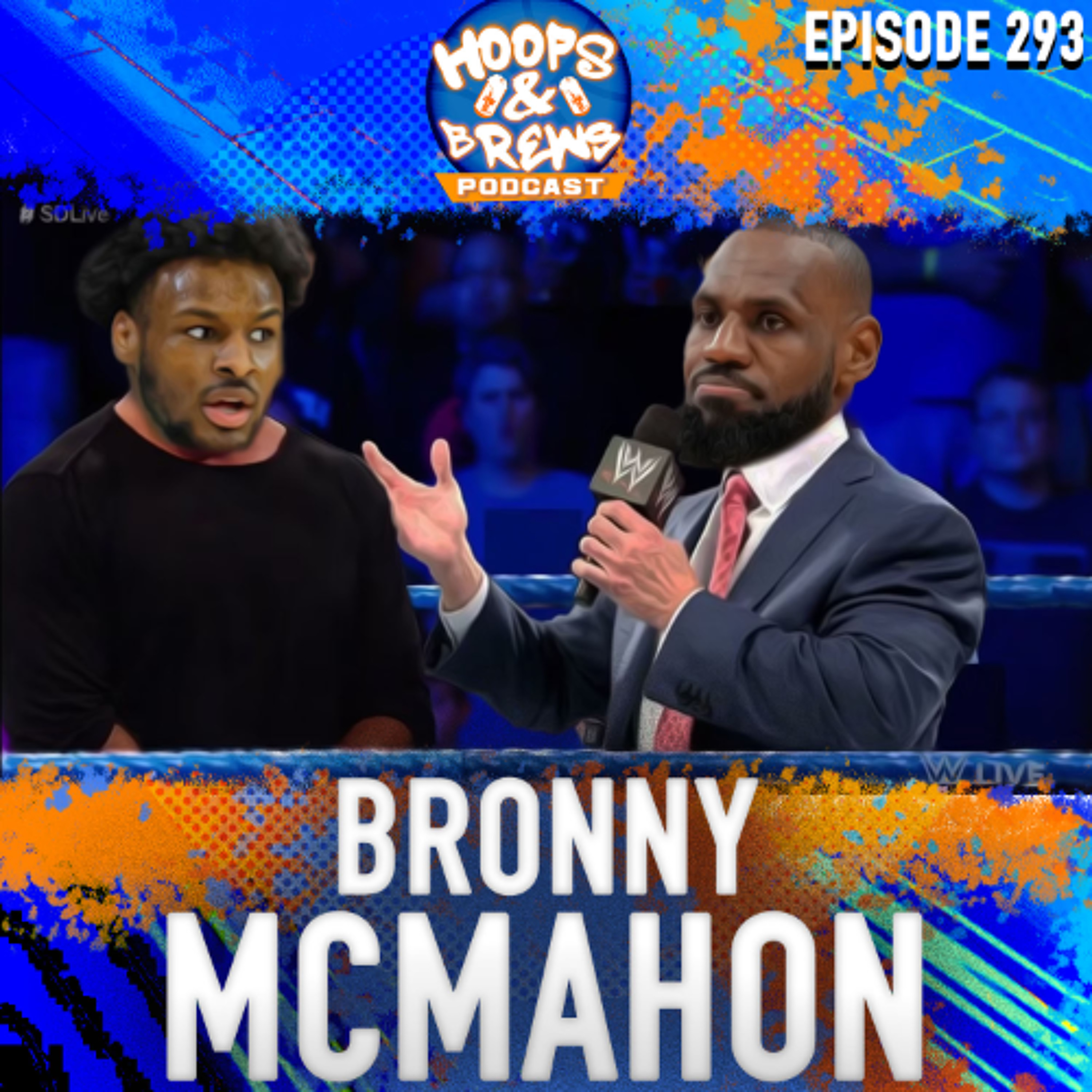 Hoops & Brews Ep 293: "Bronny McMahon" | 2024 NBA Recap, Wemby, Lakers + more episode artwork