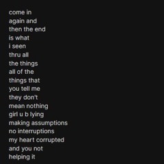 @r6c ~ thruallthethings
