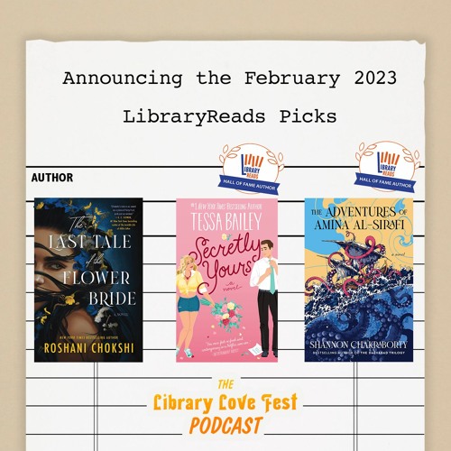 Announcing the February 2023 LibraryReads Picks (Feat. recordings from the authors)