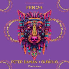 Live @ Bibliotheque - Surious & Peter Damian 240224
