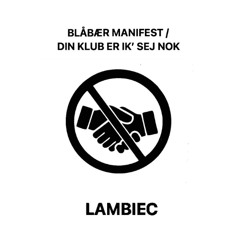 BLÅBÆR MANIFEST