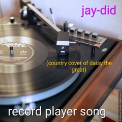 the record player song - raw vocal cover