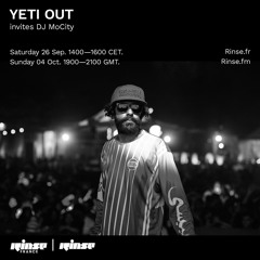 YETI OUT with DJ MOCITY - 04 October 2020