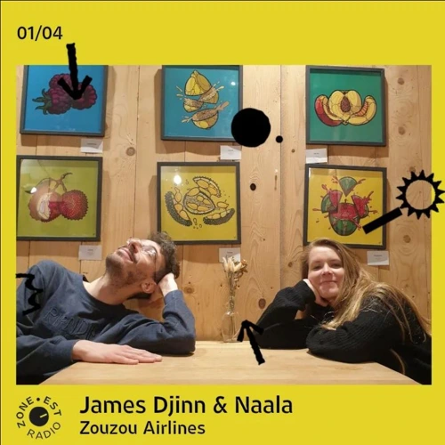 Zouzou Airlines avec Naala & James Djinn (Avril Soundcloud podcast image for