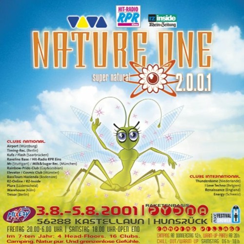 Jay Denham Live @ Nature One, Raketenbasis Pydna, Kastellaun Germany 03, 04 & 05-08-2001