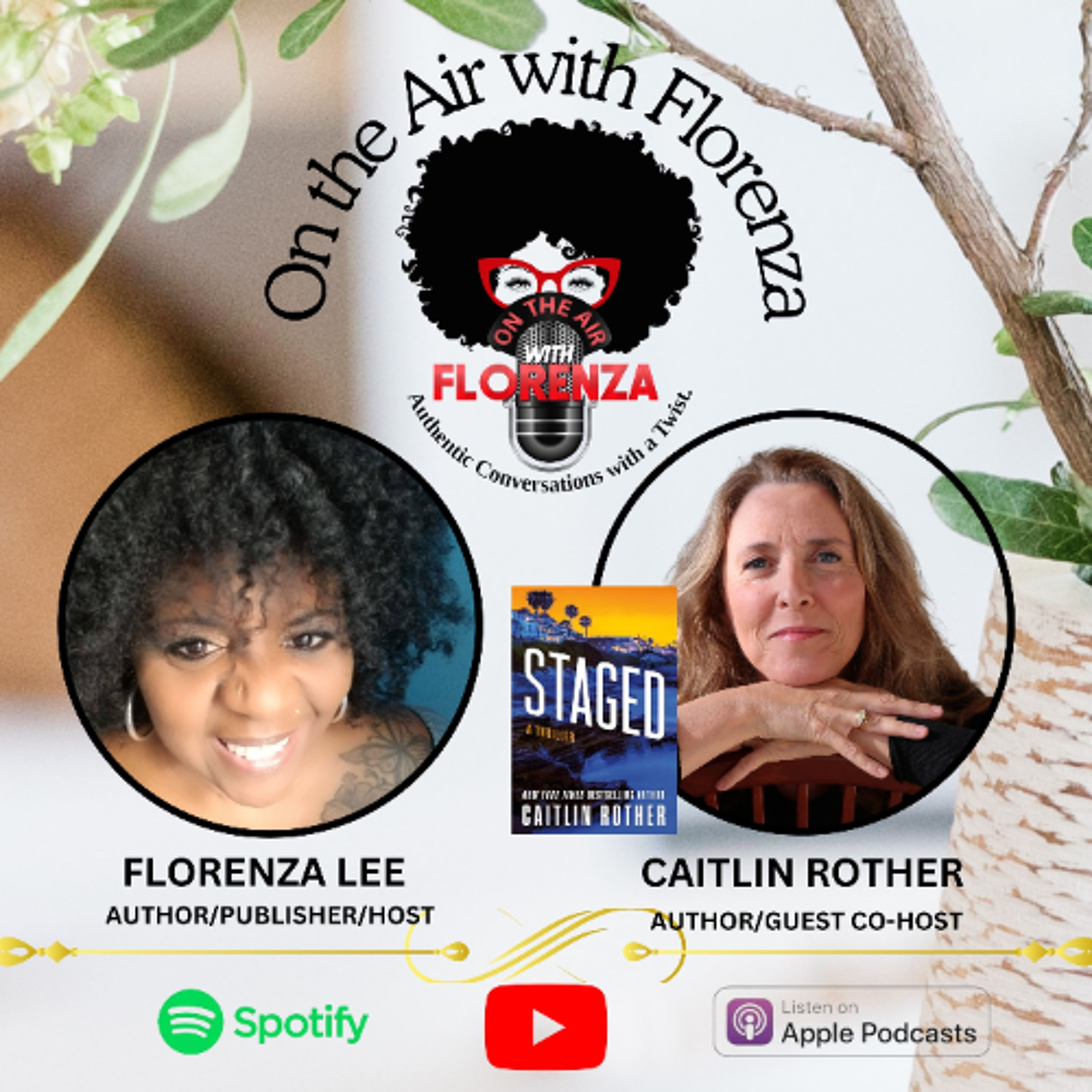 Caitlin Rother Co-hosts On the Air with Florenza episode artwork