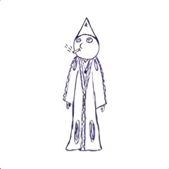 entrei pela porta com a chave menor