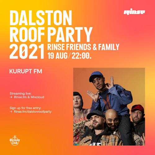 Dalston Roof Party: Kurupt FM - 19 August 2021
